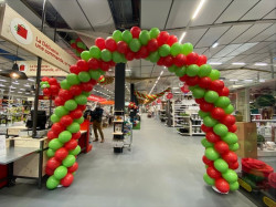 Arc de cercle ballons  